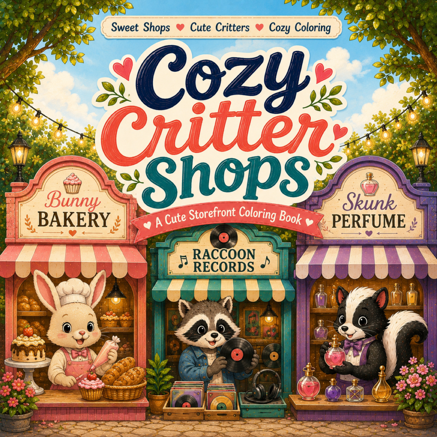 Cozy Critter Shops book cover